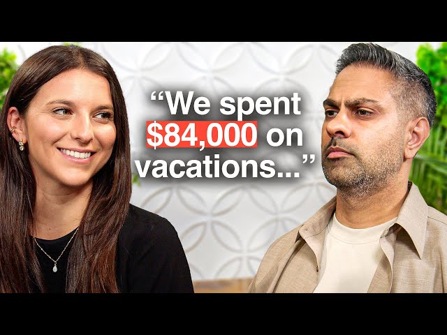 “We panic over money but spend $84K on travel & shopping”