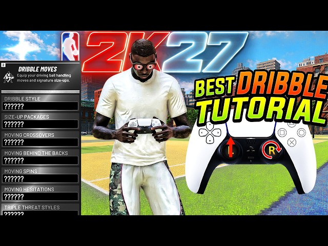 ULTIMATE TALL GUARD DRIBBLE TUTORIAL ON NBA 2K27 ... LEARN HOW TO COMBO LIKE A DRIBBLE GOD !!