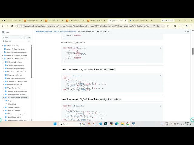 PostgreSQL : Understanding search path in PostgreSQL