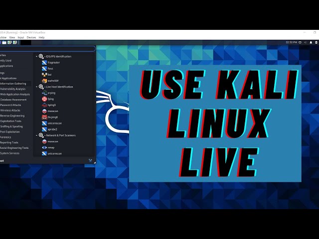 How to Use Kali Linux Live Using USB/Pendrive