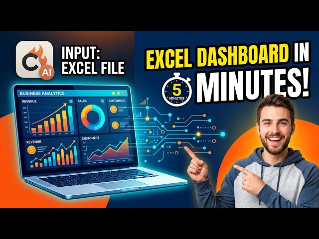 Claude AI Magic : Create Excel Dashboard in Just 5 Minutes! with in 1 Single Prompt