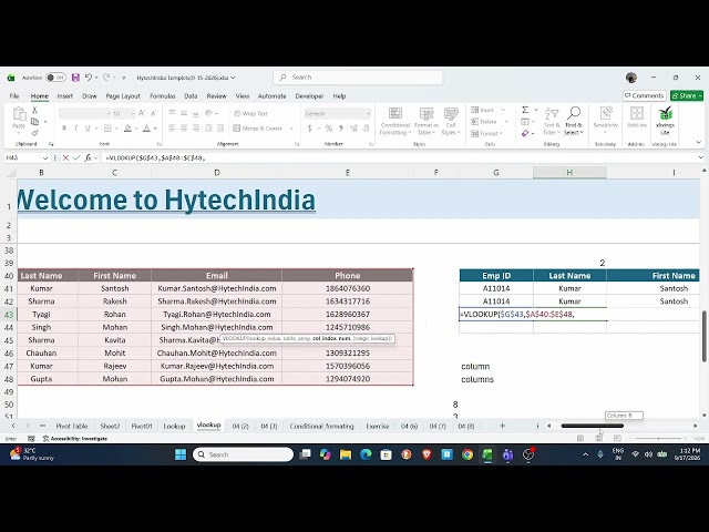 Advanced VLOOKUP in Excel | Complete Tutorial for Beginners & Professionals