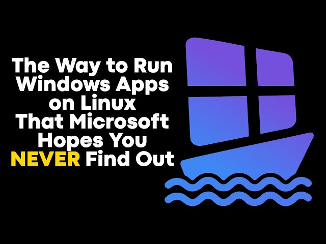 Winboat: Run Any Windows App on Linux!