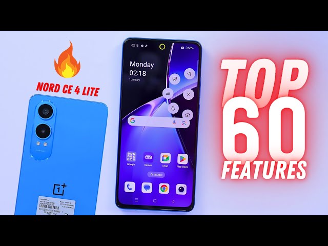 OnePlus Nord CE 4 Lite Tips And Tricks - Top 60++ Hidden Features | Hindi-हिंदी
