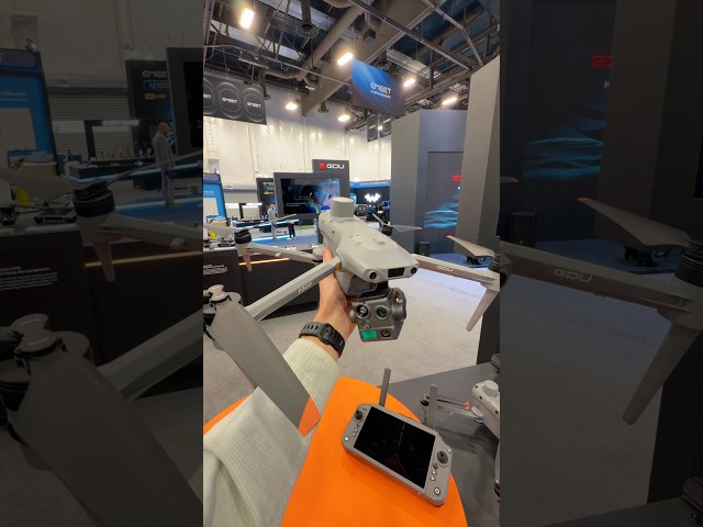 Insane new drone launched at CES by GDU! #drone #gdu #thermal