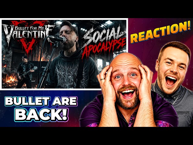 Bullet For My Valentine - Social Apocalypse Reaction | BULLET ARE BACK! 🔥