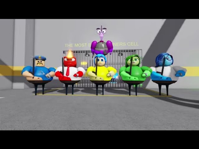 INSIDE OUT FAMILY PRISON RUN Obby New Update-Roblox All Bosses Battle FULL GAME Walkthrough 