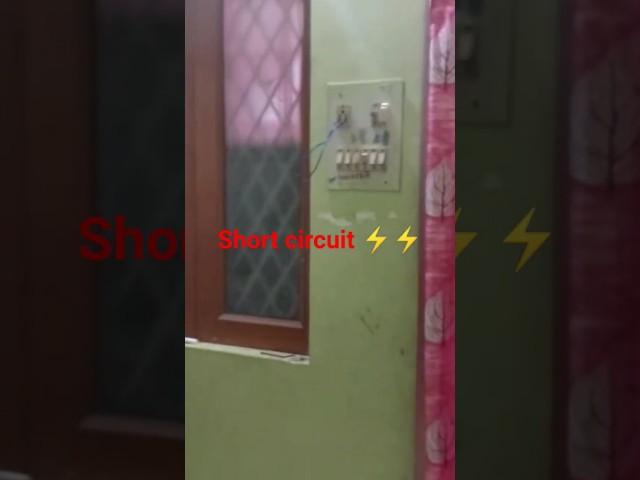 Live Shortcircuit⚡ test #shortcircuit#electrical
