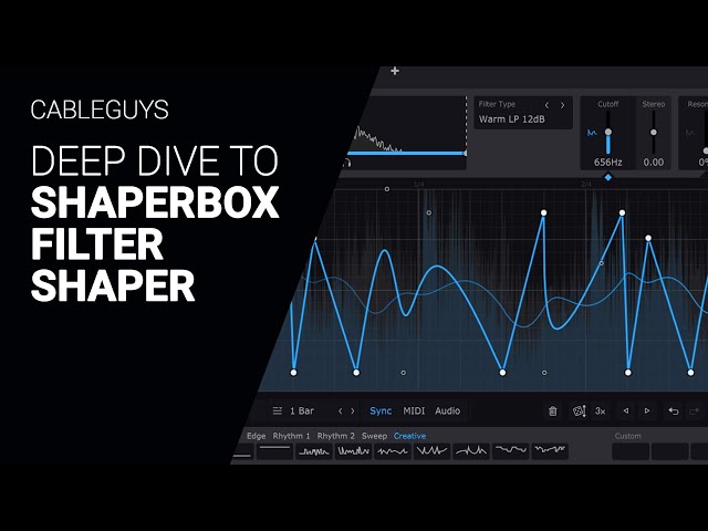 Deep dive guide to FILTER SHAPER by Cableguys  - tutorial