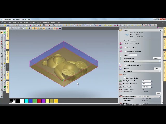 Lesson 92 Create Z Level RaughingToolpath