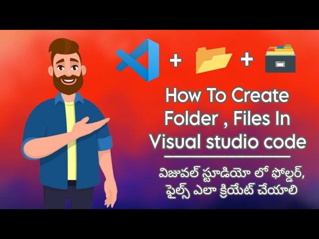 How To Create Folder & Files In Visual Studio Code|వి ఎస్ కోడ్ లో ఫోల్డర్ ఫైల్స్ ఎలా క్రియేట్ చేయాలి