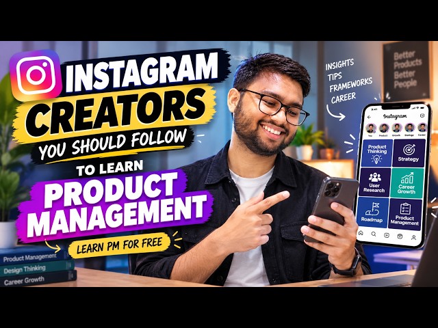 10 Instagram Creators You MUST Follow to Learn Product Management