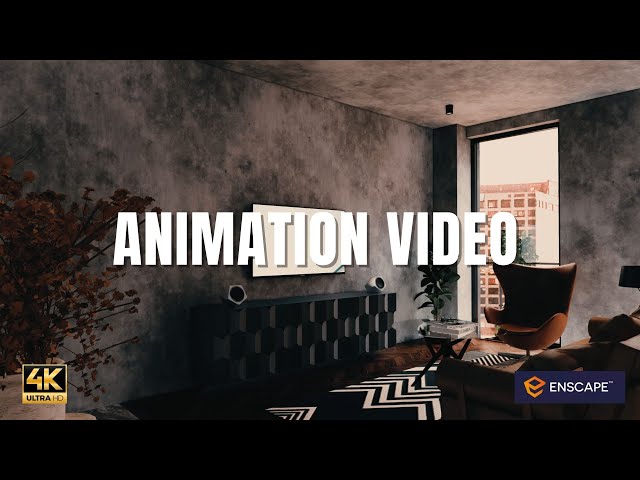 Enscape 3.0 Interior Cinematic 4K Walkthrough #1