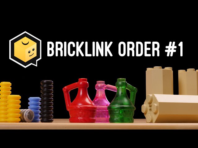 BrickLink Order #1 - Ribbed Hoses, Jugs, Octagonal Columns?!
