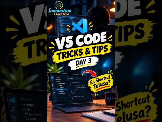 🚀💻 VS Code Tips & Tricks — Day 3!