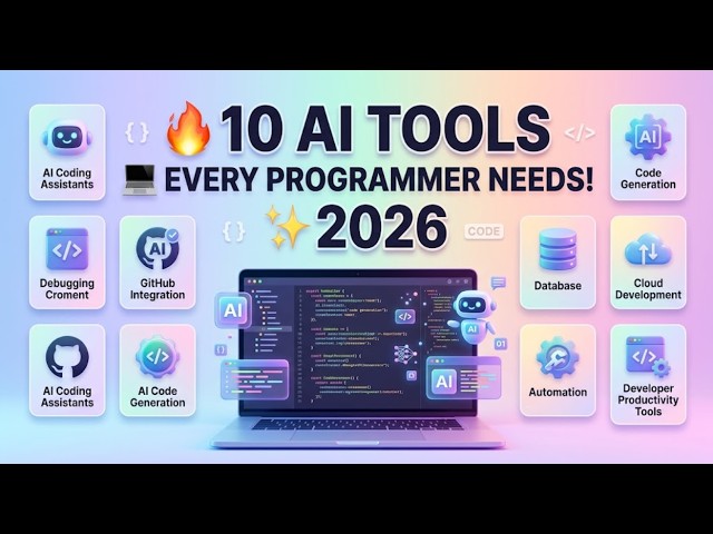 10 AI Tools Every Programmer NEEDS to Know in 2026 🤖🔥