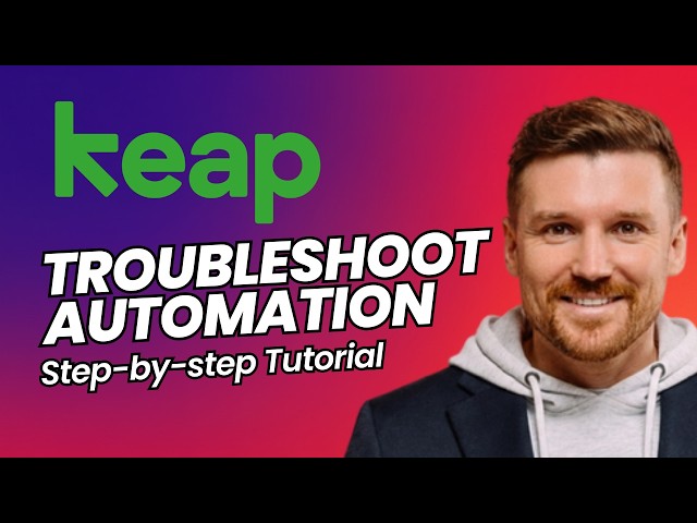How to Fix Keap CRM Automation Errors: Step-By-Step Troubleshooting Tutorial