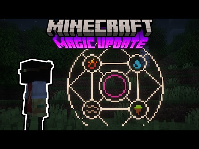Adding Magic to Minecraft with Only Command Blocks!
