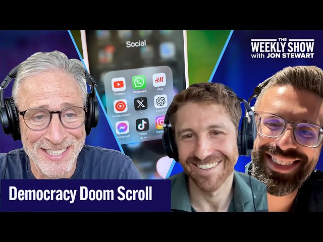 The Dangers to Democracy In A Digital World w/ Jon Stewart, Ezra Klein, & Tristan Harris