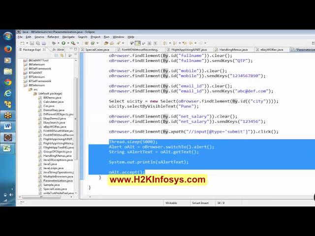 Selenium Tutorial for Beginners | Parameterization Tutorial 16 | Selenium Training Videos