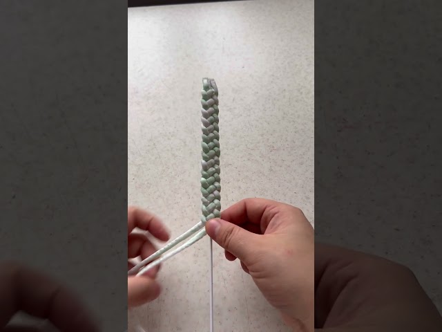 4-STRAND BRAIDS | DIY BASKET Craft