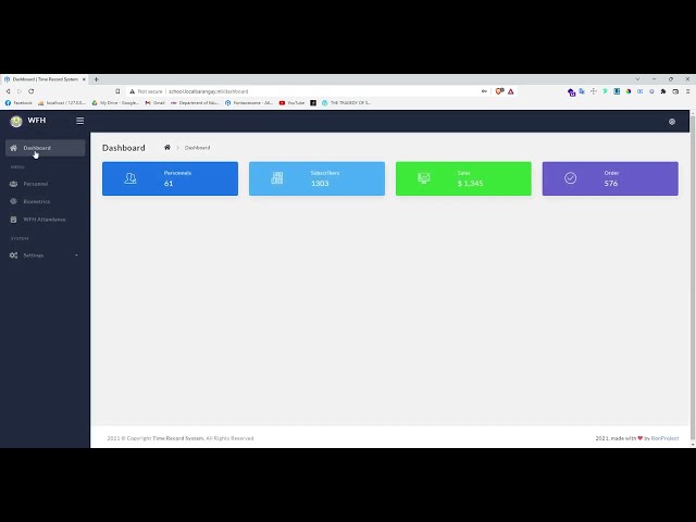 Attendance Management System - FREE SOURCE CODE
