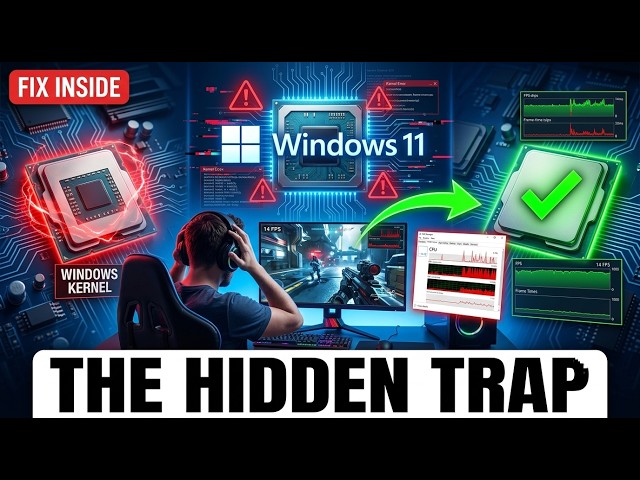 Why Your High-End PC is Stuttering — The Windows Kernel Trap