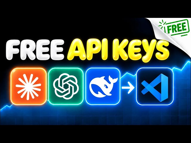 FREE AI API KEYS! 🤯 FREE VIBE CODING with  GPT, Claude ai, GLM  & More (2026)