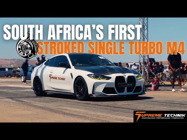 South Africa's FASTEST G82 Single Turbo! Supreme Technik Saldanha Drag Day!