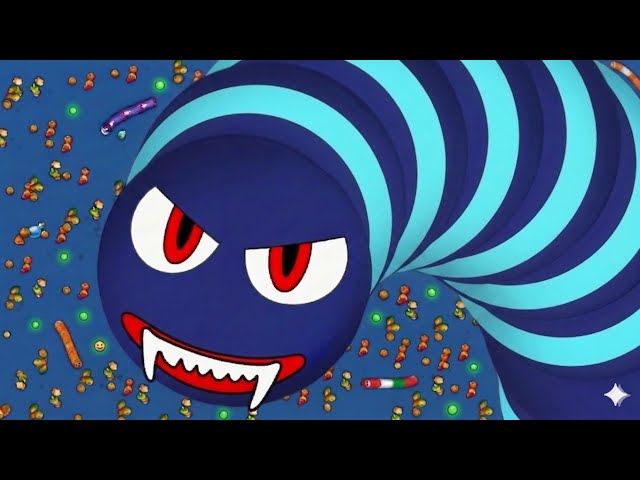 Worms zone io worms zone magic game play snake game saamp wala game #cacingbesar #wormszoneio