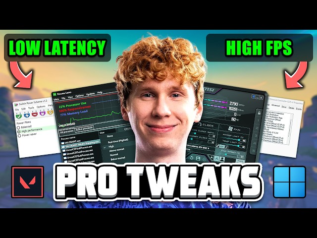 How Valorant PROS Optimize Windows For FPS Boost (Updated Optimization Guide)