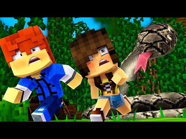 LOST in the JUNGLE !? - Daycare (Minecraft Roleplay)