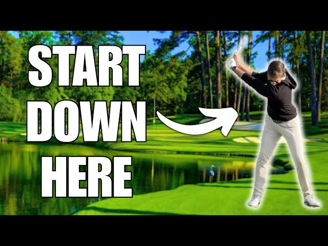 Shorten Your Backswing By Learning When To Start Your Downswing 👍
