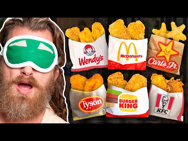 Blind Chicken Nugget Taste Test
