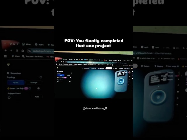 The Most Satisfying Click After Finishing a Project #coding #codingshorts #codeeveryday #codelife