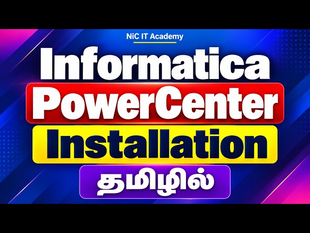 Informatica PowerCenter Installation in TAMIL - தமிழில்