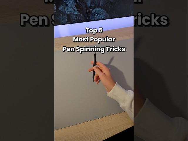 Top 5 Most Popular Pen Tricks !