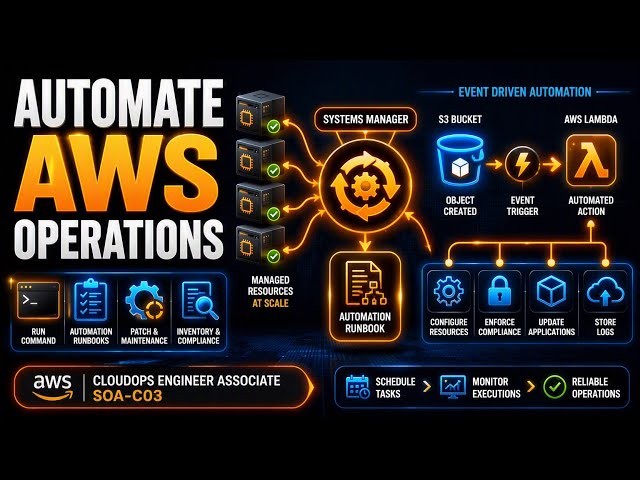 AWS Automation Made Easy 🚀 Domain 3 Task 3.2 (SOA-C03)