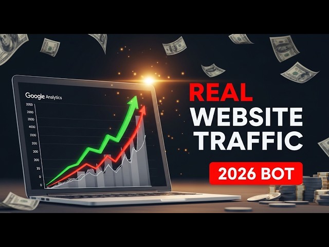 Best Website Traffic Generator Bot for All Ad Networks | Real Traffic 2026
