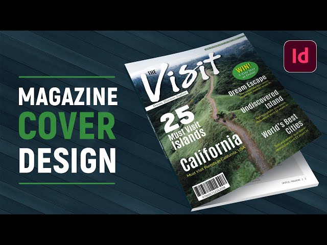 How to Create a Magazine Cover Design in InDesign Tutorial