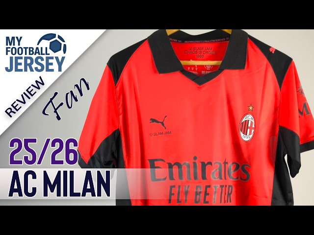 AC Milan Fourth Jersey 25/26 (KitMM1) Fan Version Review