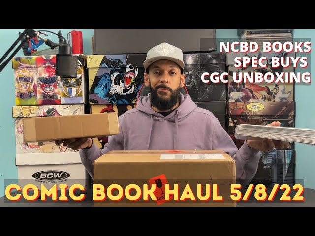 NEW COMIC BOOK DAY HAUL | CGC UNBOXING | SPEC BUYS