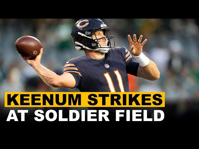 Veteran Quarterback Case Keenum Stuns Soldier Field With First Touchdown