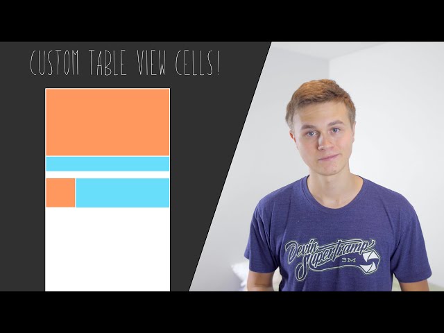 Custom Table View Cells! (XIB Files : Swift 3 in Xcode 8)
