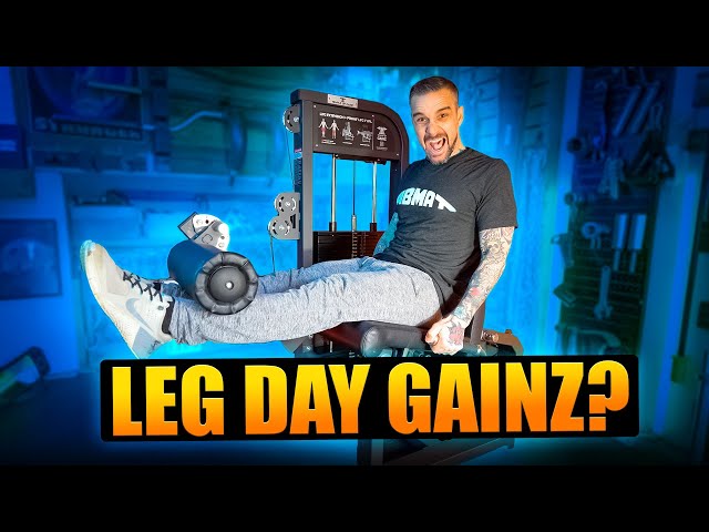 Leg Extension | Prone Leg Curl by Temple Of Gainz - Selectorized Home Gym Equipment