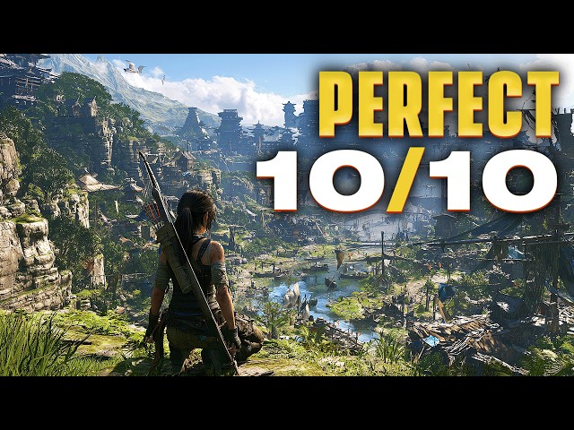 40 Perfect 10/10 Single-Player Games