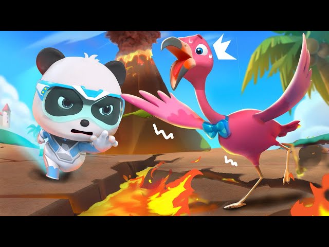 Super Rescue Team Ep 23 - Flamingo | BabyBus TV - Kids Cartoon