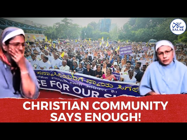 Massive Protest at Freedom Park, Bengaluru | Church Leaders Slam Unjust Arrests! #nunsarrest