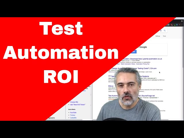 Test Automation ROI Explored with Exercises