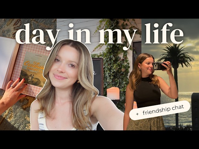 VLOG: when friends don't reciprocate (+ a weekday DITL!)